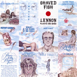 Cover of John Lennon's Shaved Fish album.