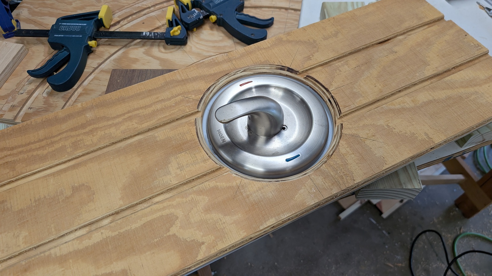 Outdoor Shower Rebuild (April 2026)