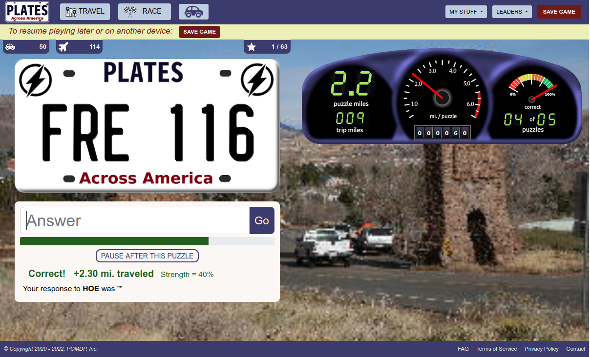 Plates Across America (April 2019)